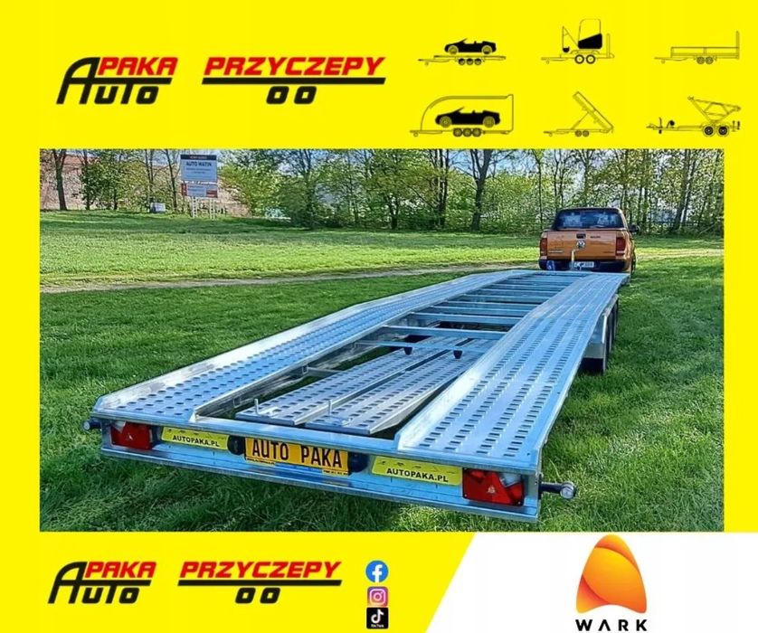 Wark LAWETA 3-OSIE, 850X210 CM, DMC 3500 KG