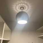 Lampa kula metalowa 25 cm E27