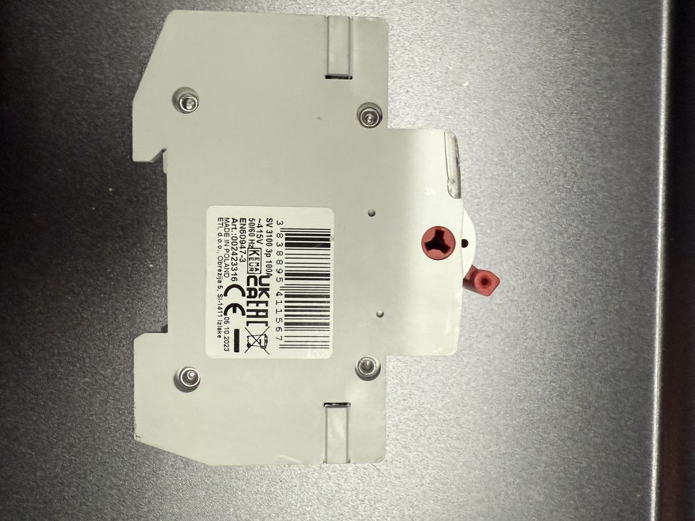 Rozłącznik izolacyjny 3P 100A SV3100 sv4100 modułowy ETI