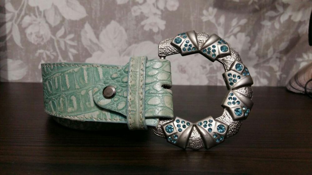 Кожанный ремень Marina CREAZIONI