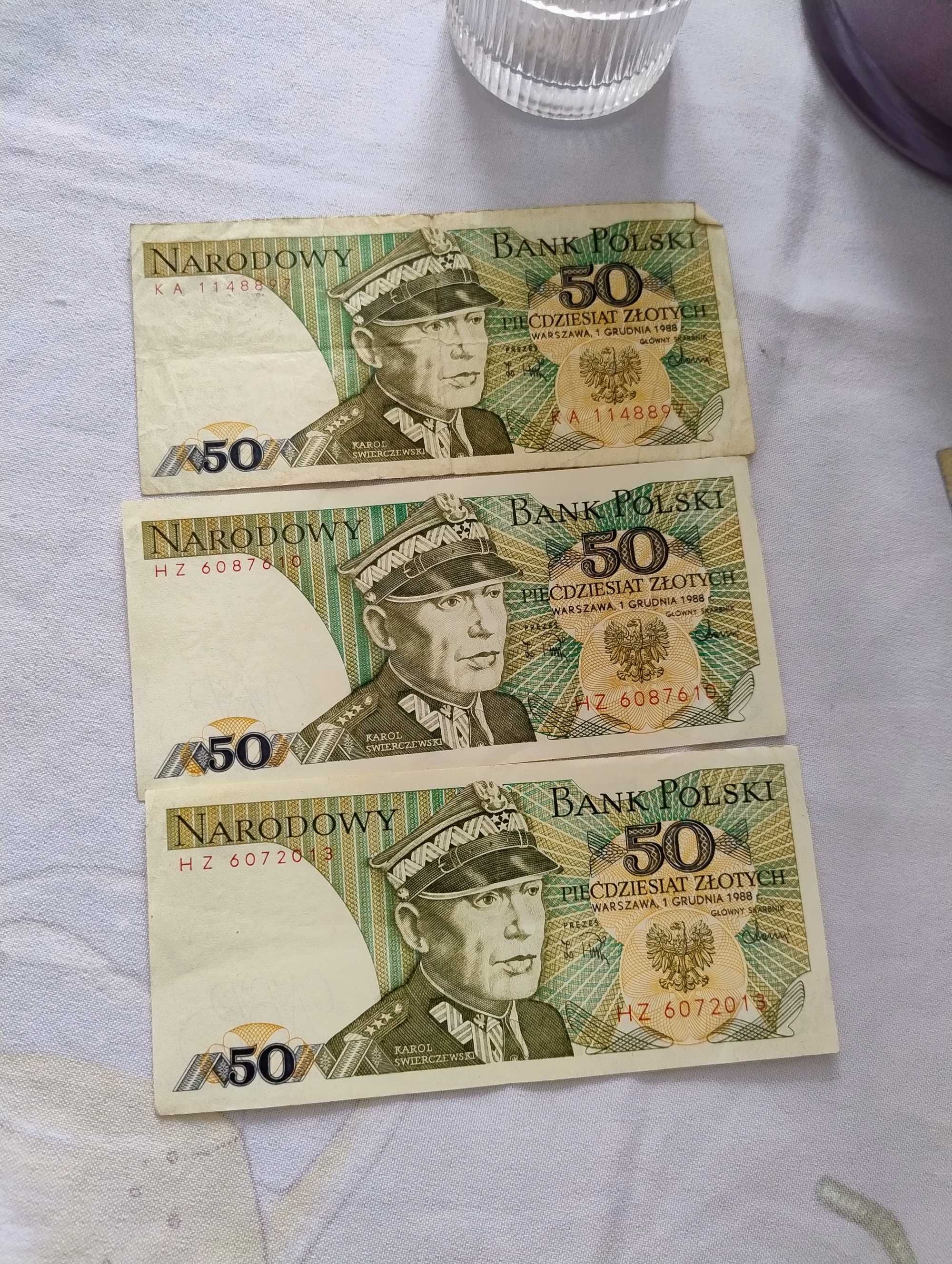 Banknoty PRL stare banknoty