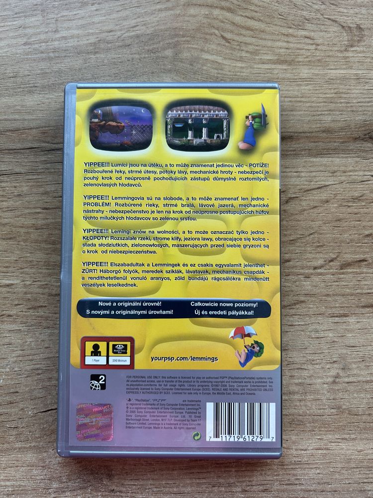 Lemmings gra na PSP