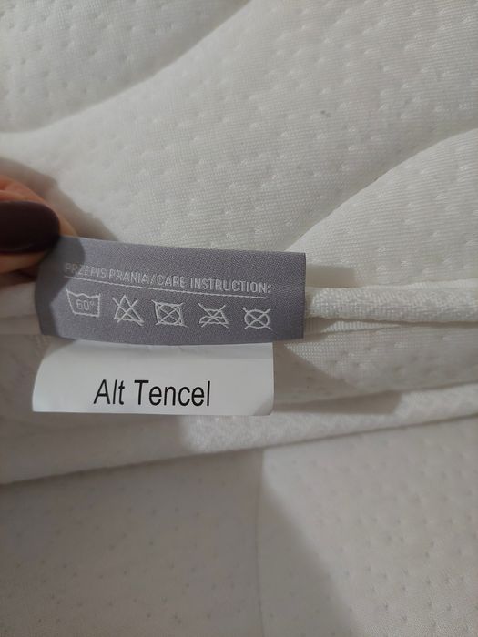 Materac nawierzchniowy Hilding Tencel 140x200cm  nowy materac