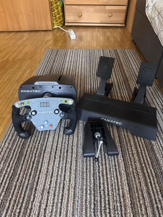 Гарантія! Fanatec CSL elite+штурвал! PC/PS4/5