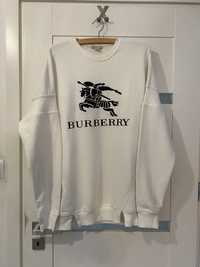 Bluza crewneck burberry brit beżowa kremowa XL męska