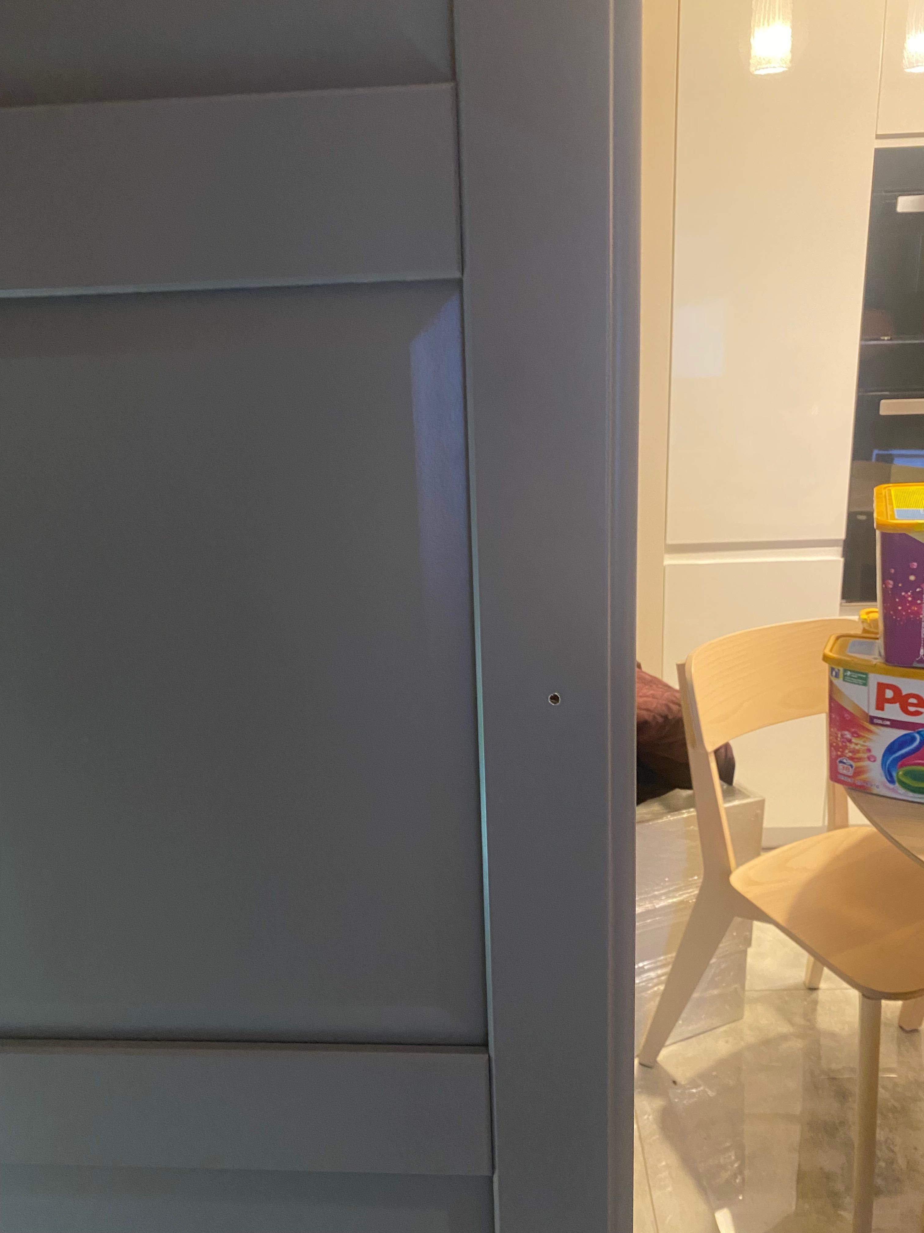 Drzwi Tyssedal 2 skrzydła Ikea szare