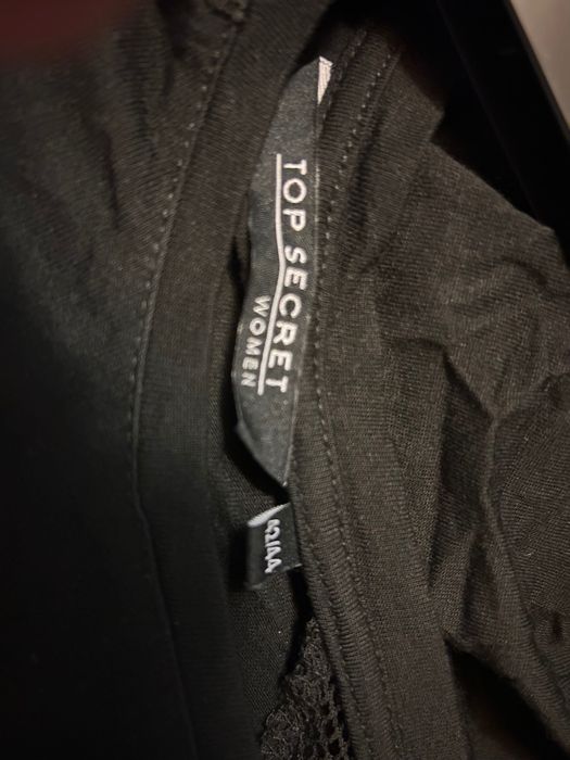 Tunika czarna nowa nietoperz r 42/44