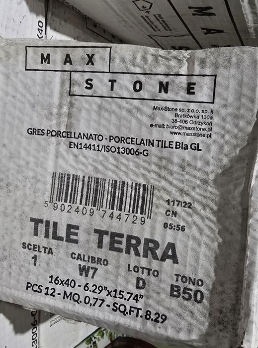Sprzedam płytki Terra Max Stone