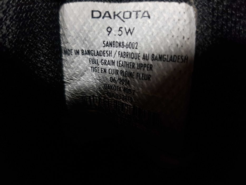 Buty robocze DAKOTA rozm 42,5 wkł 28 cm S3