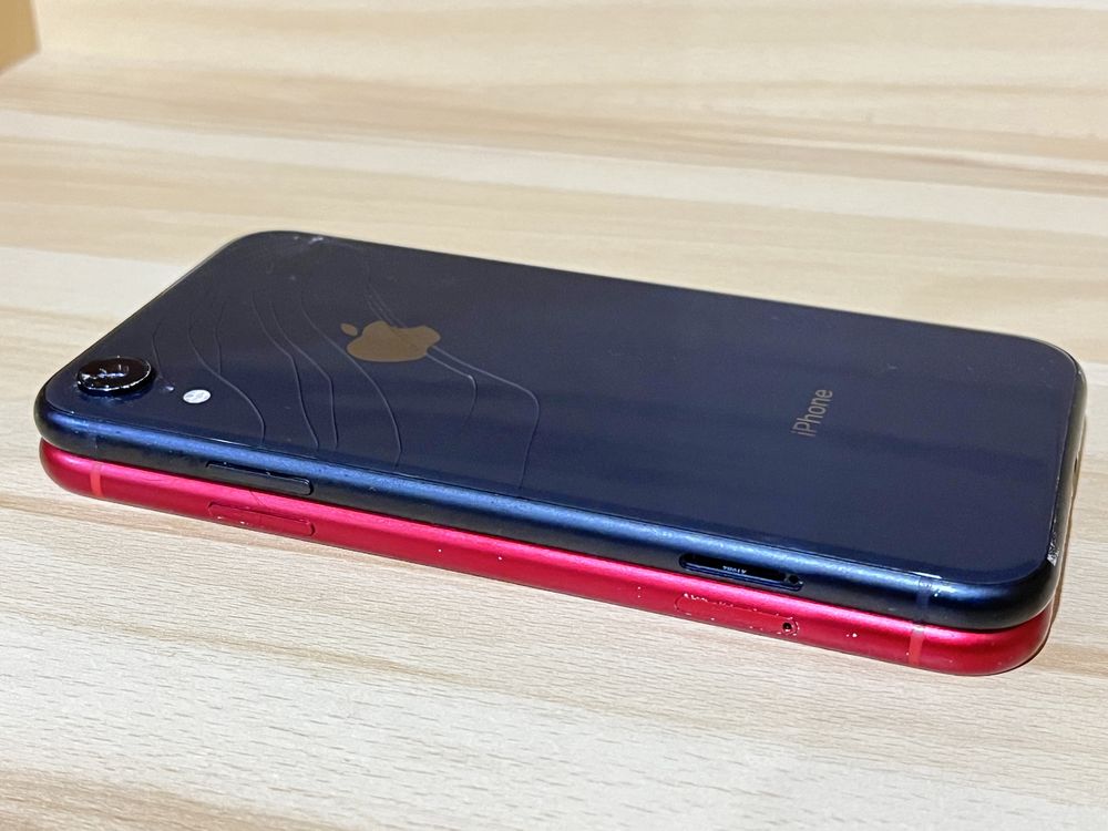 iPhone XR Корпус Оригинал Red Black со шлейфом кнопок