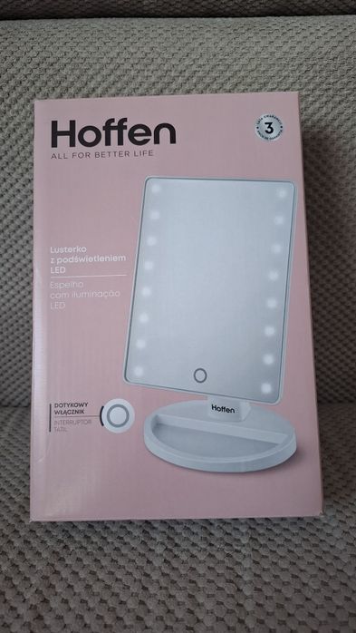 Lusterko z podświetleniem led Hoffen