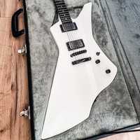 ESP LTD Snakebyte James Hetfield White Metallica EMG Het Set + CASE