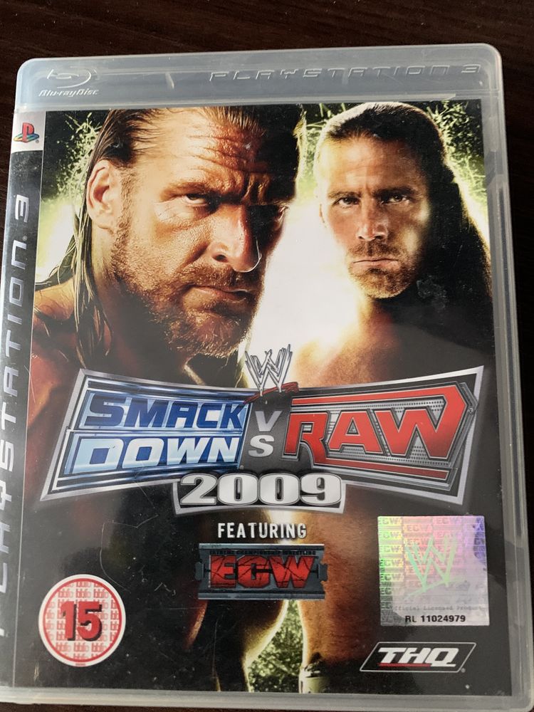 Gra ps3 W Smack Down vs Raw 2009 bijatyki