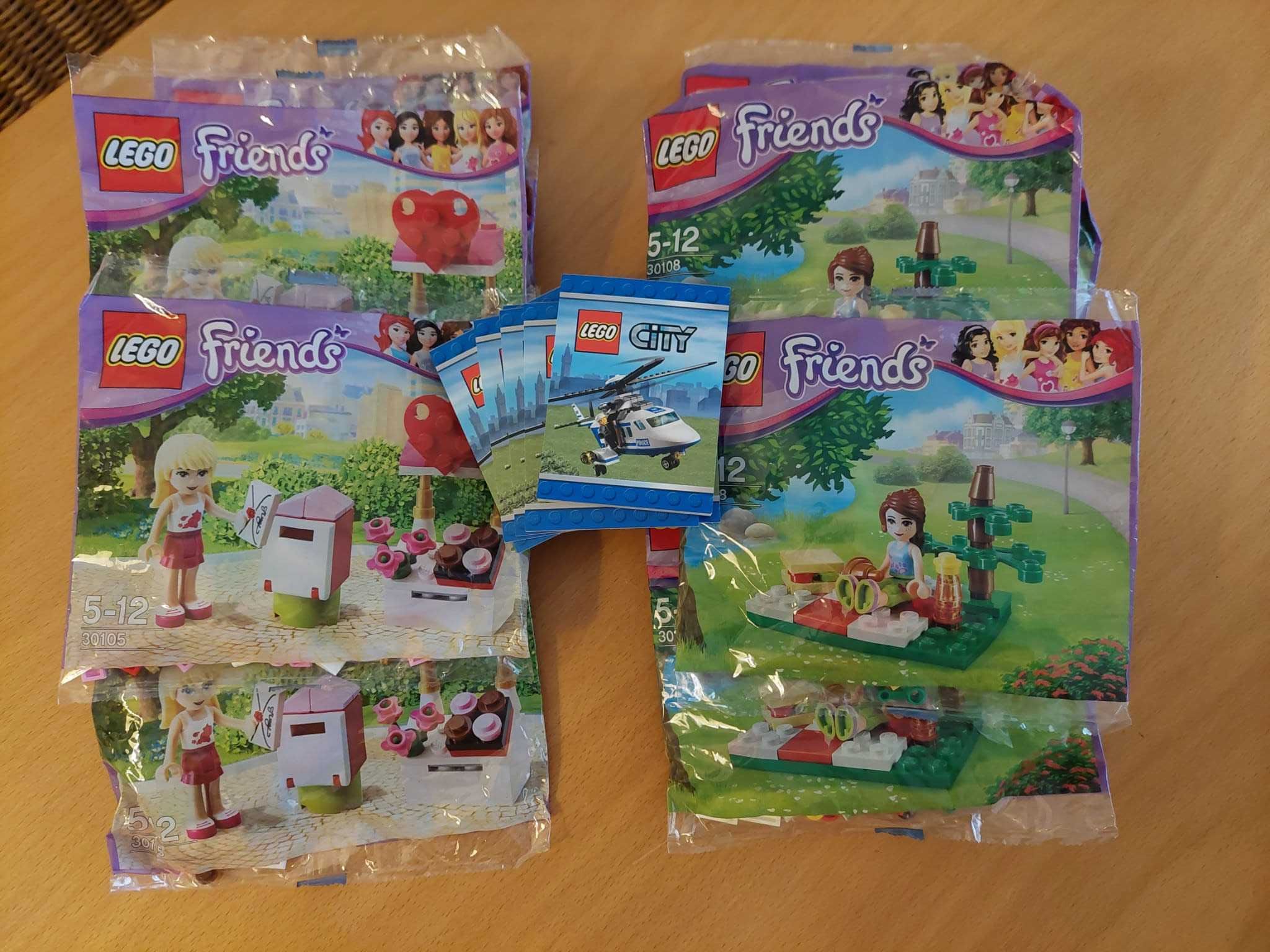 LEGO Polybags e LEGO Blocos de Notas- Tudo NOVO