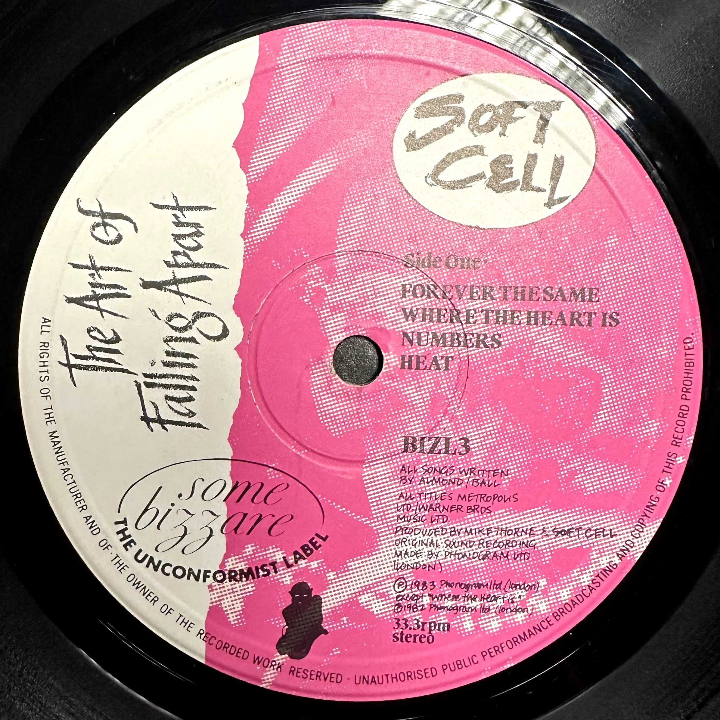 Soft Cell - The Art of Falling Apart (Vinyl, 1986, UK)