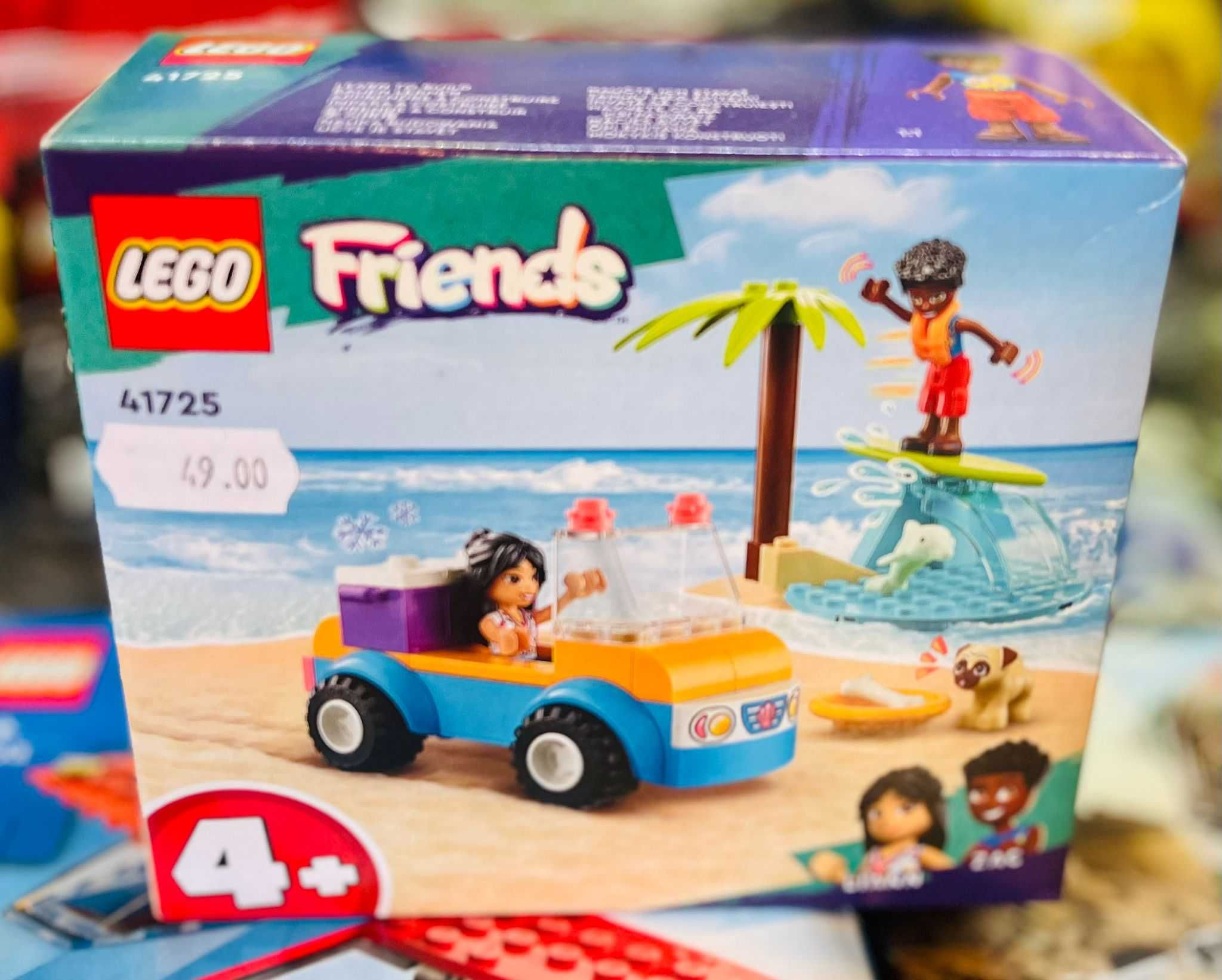 Klocki LEGO FRIENDS 41725 Zabawa Z Łazikiem Plażowym Nowe Poznań