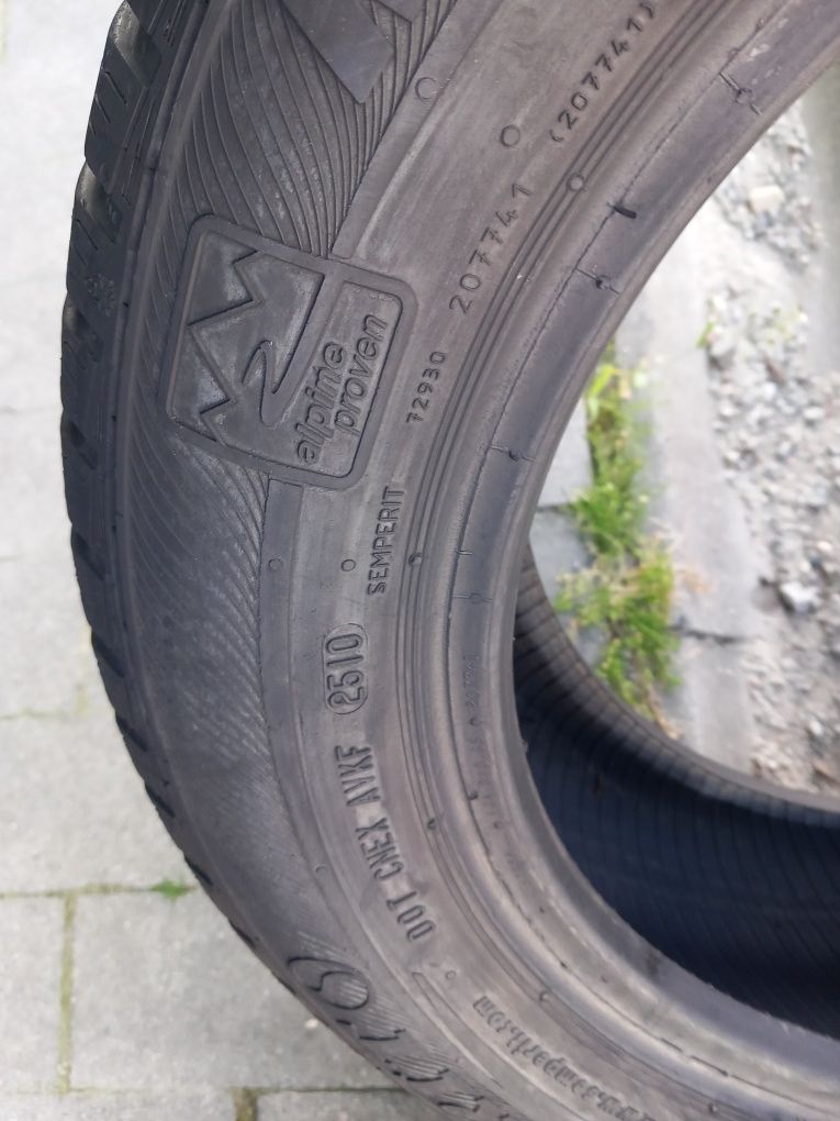 2x Opony Używane Całoroczne 175/65R14 Semperit