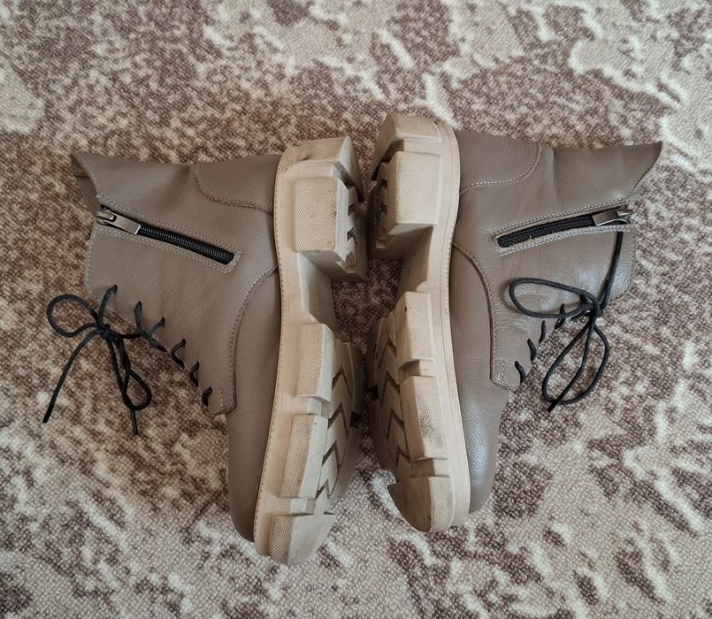 Женские сапожки, ботинки- натуральная кожа