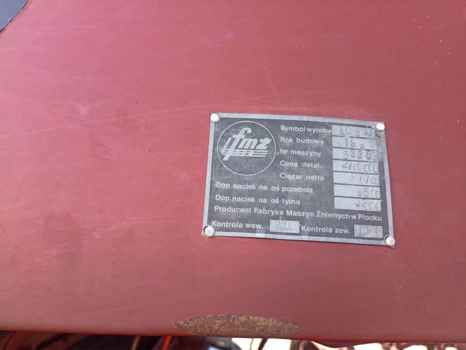 Bizon Z056 heder+wózek