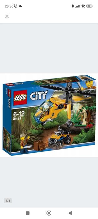 LEGO 60158 City Helikopter transportowy