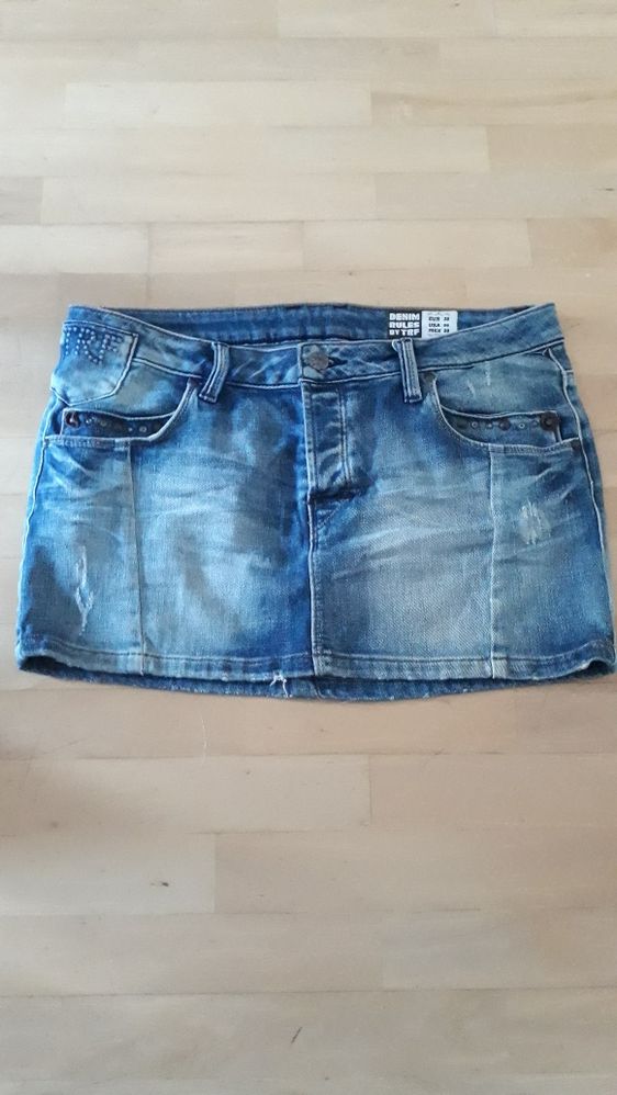 Zara Spódniczka jeansowa mini roz.38