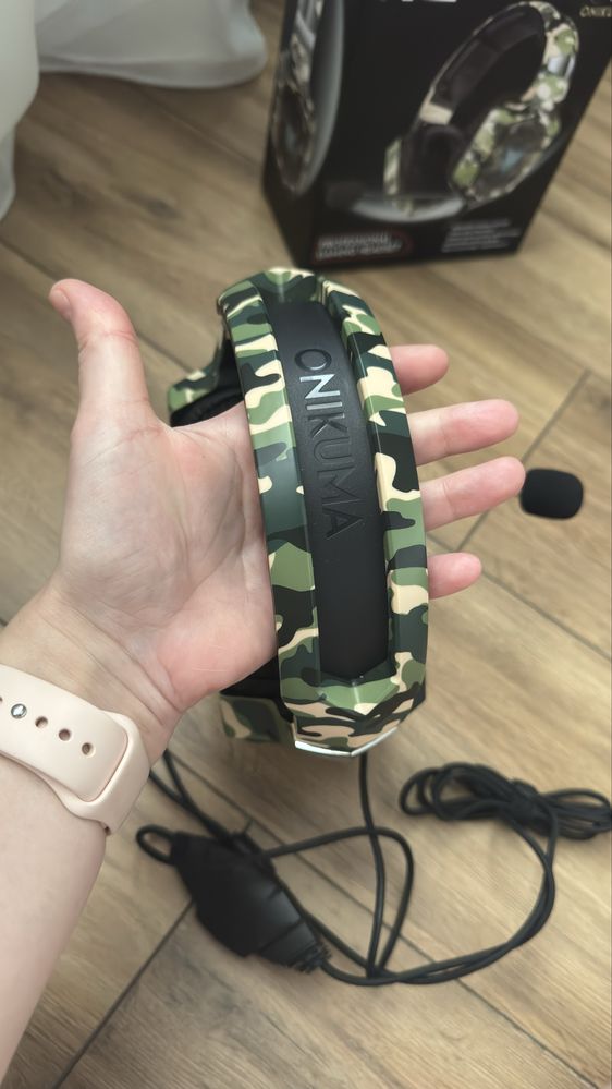 Наушники Onikuma K8 Camouflage Green