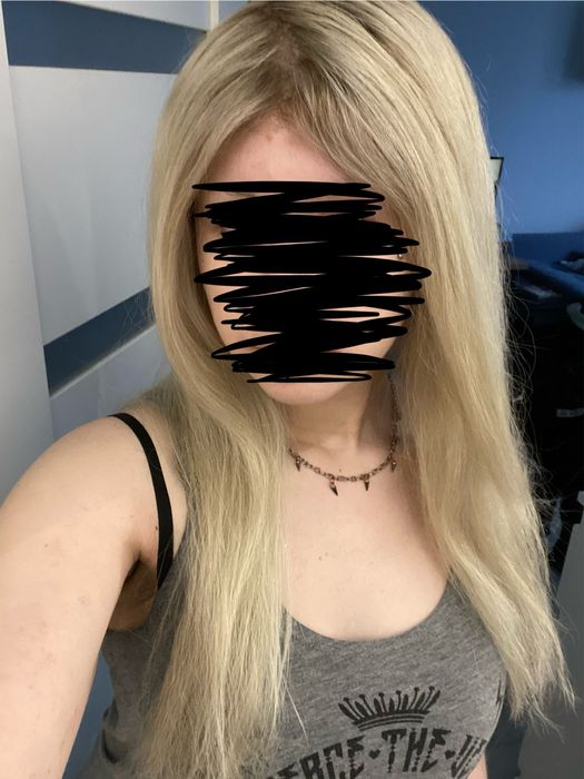 Peruka naturalna włosy europejskie mikroskóra