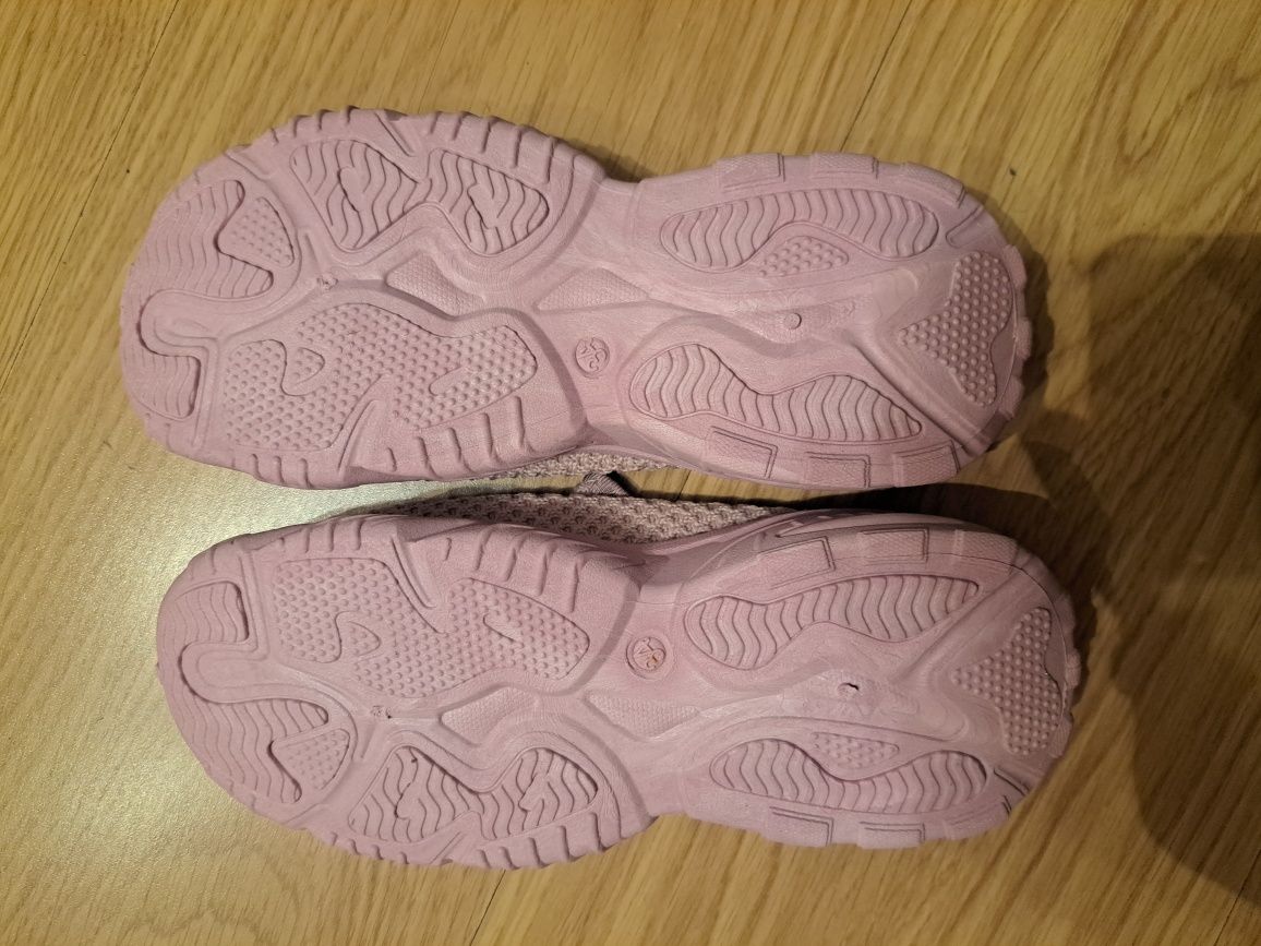 Buty dla dziewczynki adidasy, sneakersy oddychające rozm. 24