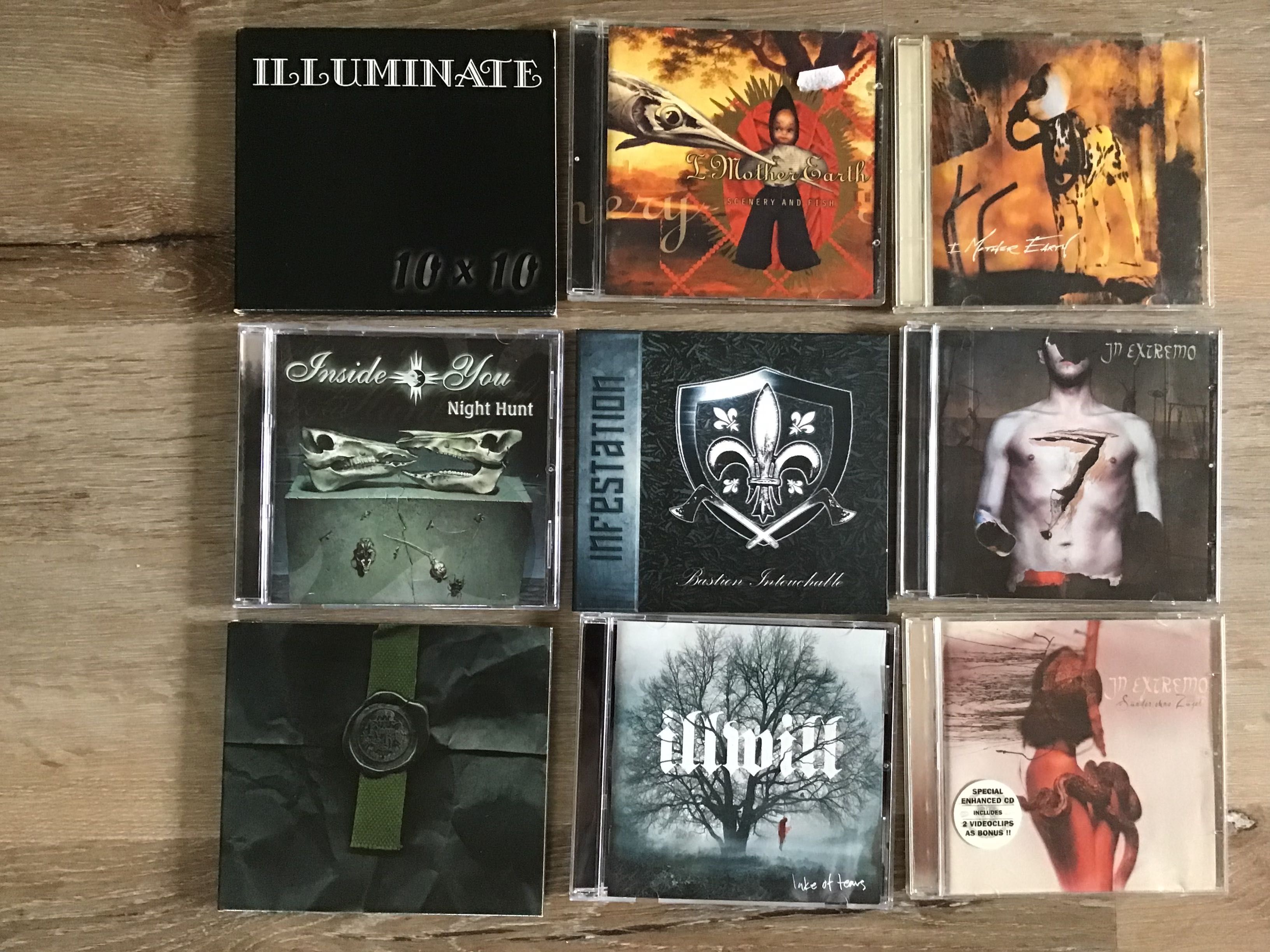 CDs vários Letra H +I + J Actualizada