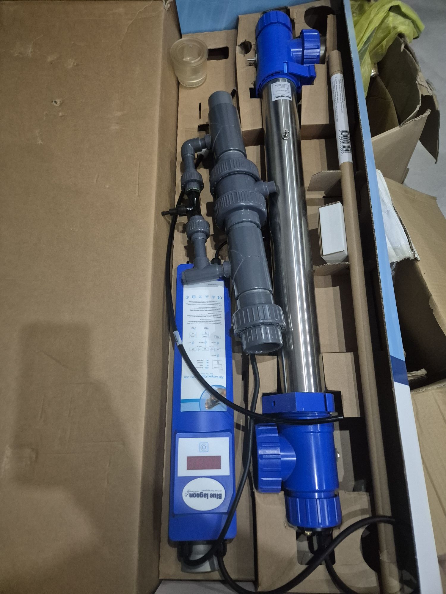 Pompa do basenu  Blue lagoon 75w ozon UV-C  (18m3/h)