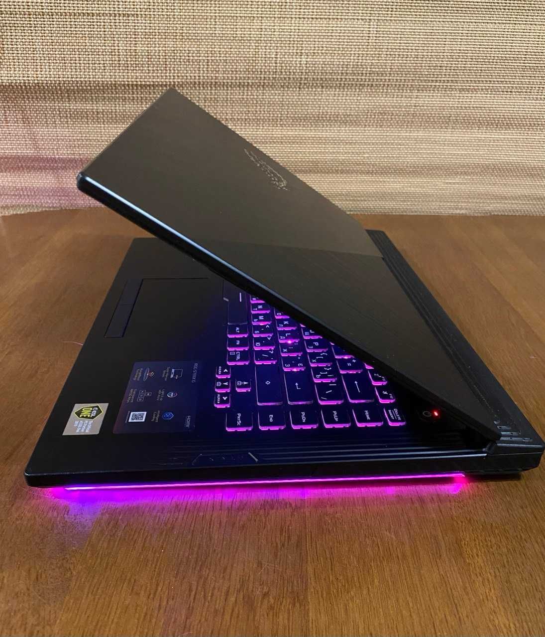Игровой Ноутбук Asus ROG STRIX i7 16 ядер GTX 1650 ti 16GB ОЗУ ССД