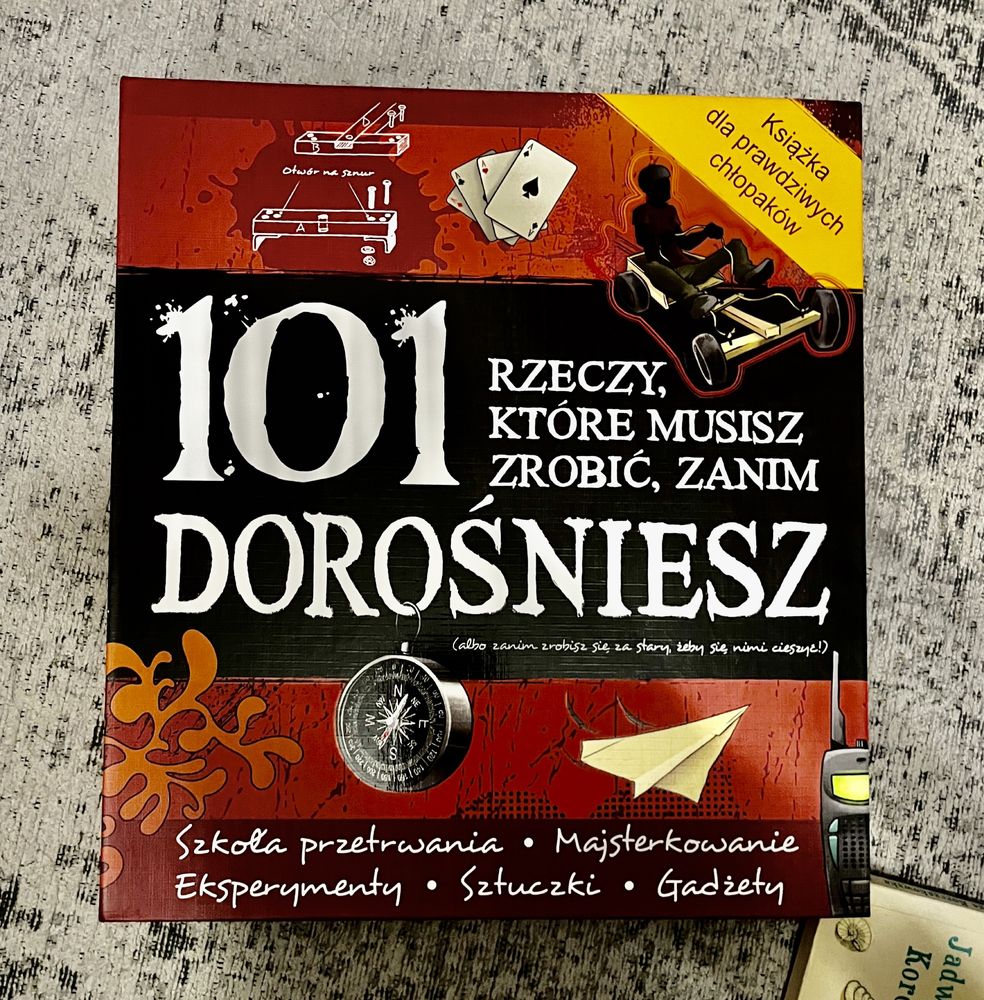 Książka 101 rzeczy, które musisz zrobić zanim dorośniesz