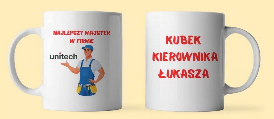 Kubki ceramiczne na urodziny reklama narodziny