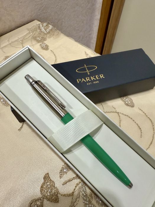 Ручка кулькова Parker JOTTER Originals Green + блокнот