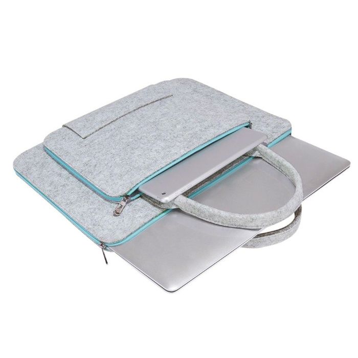 Super torba dla laptopa Apple Macbook Pro Torebka Etui Pokrowiec filc