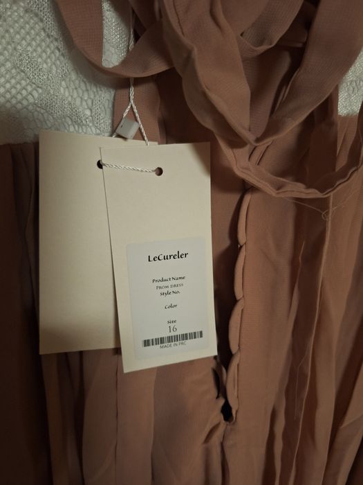 Studniówka,wesele,Nowa długa sukienka LeCureler roz 16