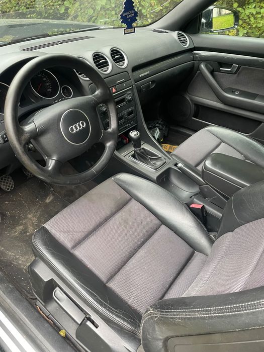 AUDI A4 B6 CABRIO uszkodzone 1.8T quattro