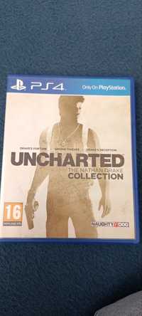 Uncharted kolekcja PS4 wysyłka olx
