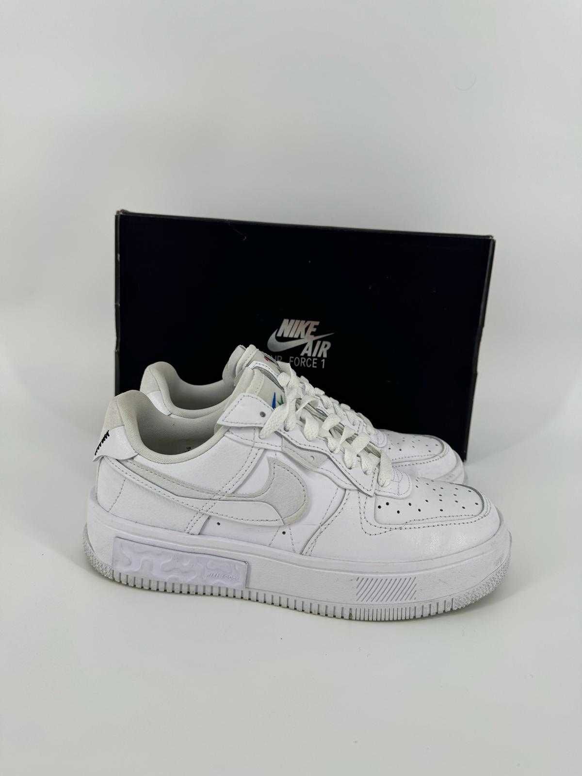 Nike air force 1 Fontanka sneakersy niskie 38 białe damskie buty