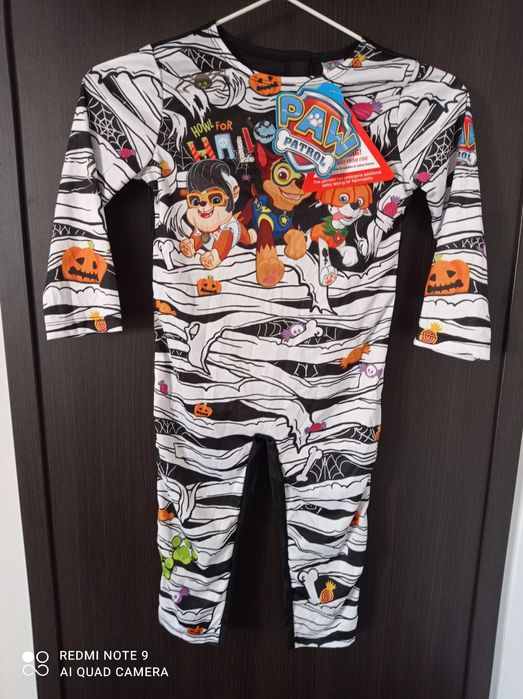 Halloween Psi Patrol przebranie strój karnawałowy 2-3 lata NOWY