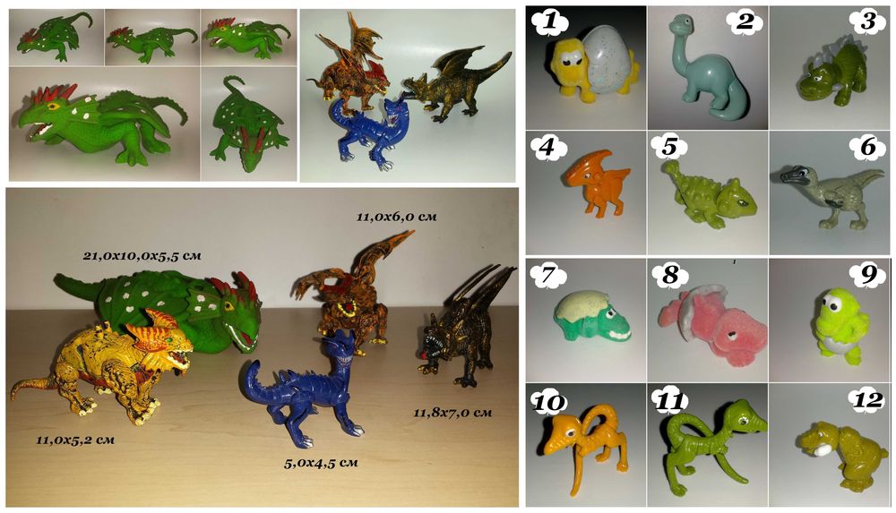 Большие Фигурки игрушки Динозавры драконы динозавры Шляхт Schleich
