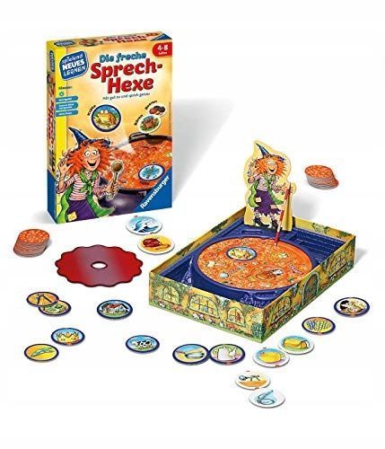 Gra planszowa Ravensburger Die freche Sprech-Hexe