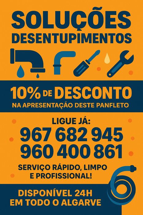 Desentupimentos rápidos