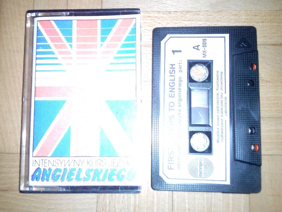 Intensywny kurs angielskiego First step to English 24 kasety