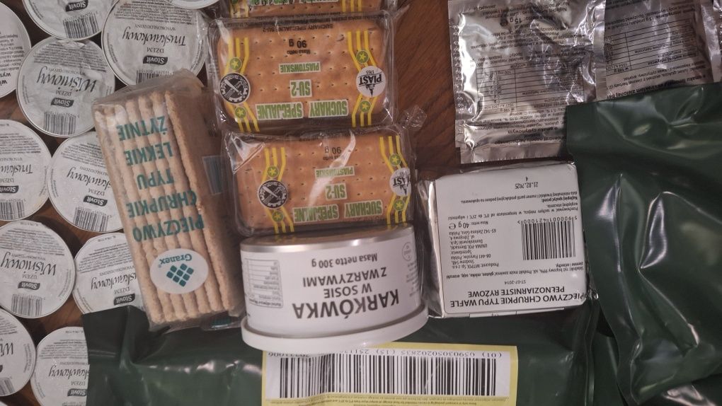 Wojskowa racja zywnosciowa wielodniowa