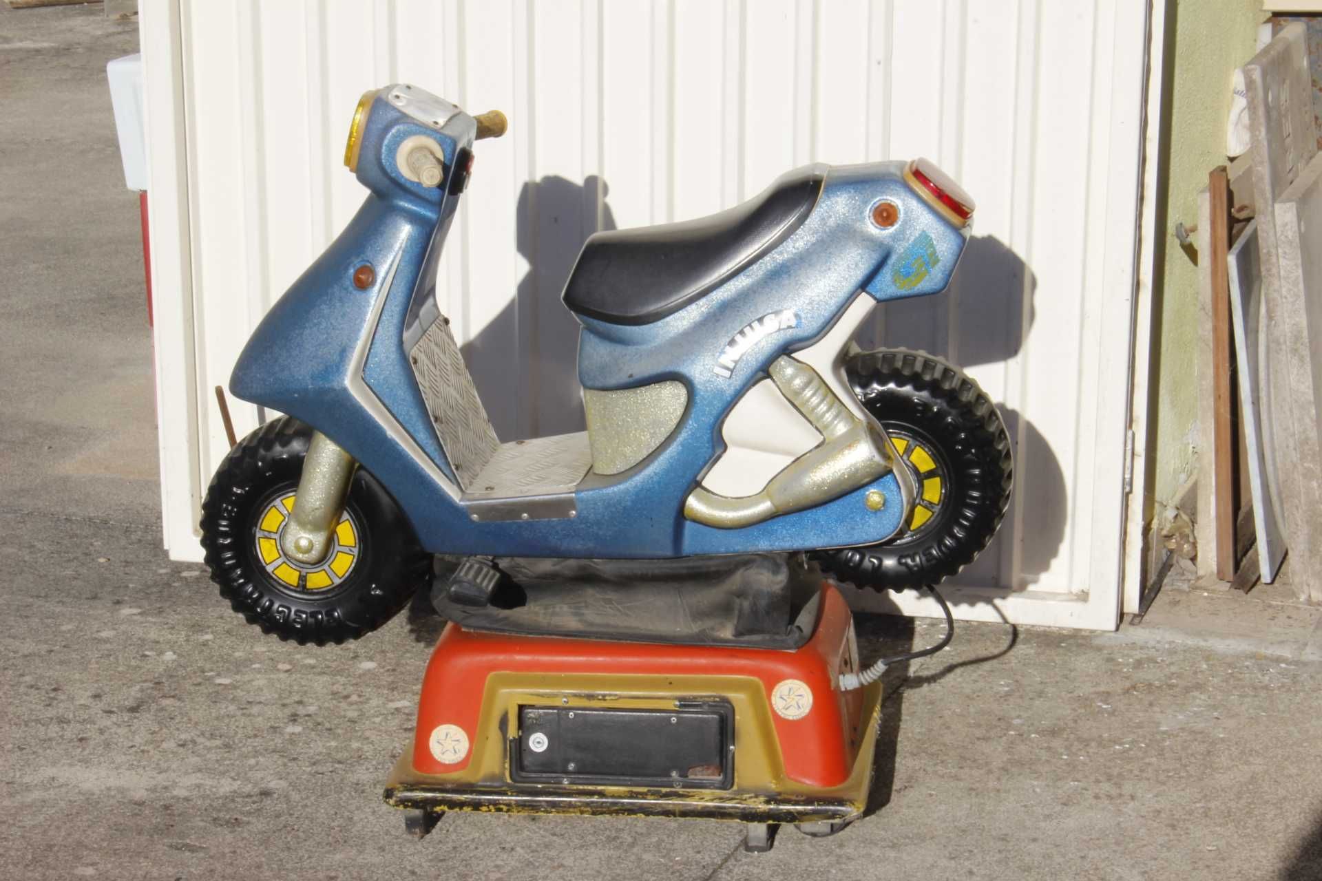 Maquina de diversão / Carrossel - Mota Moto - Anos 80 - Electrodriver