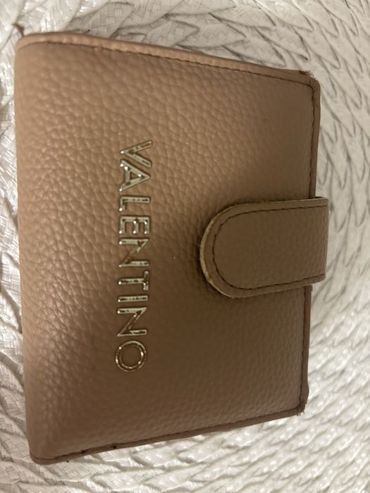 Portfel Valentino bezowy maly