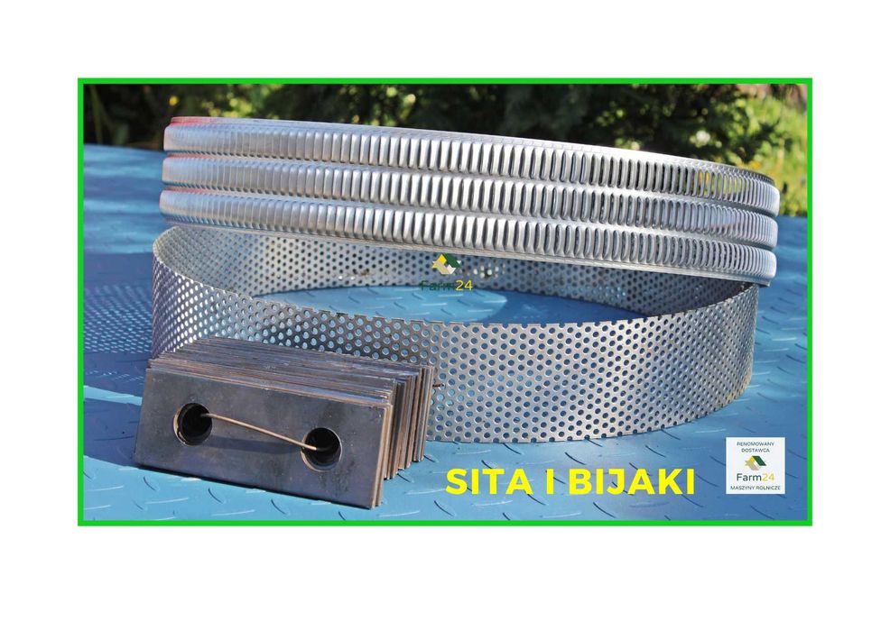 SITO OCZKOWE 170x8cm Sita do śrutownika sitka siatki do rozdrabniacza