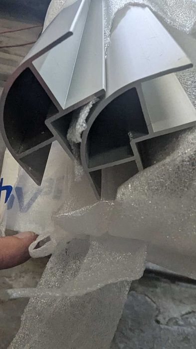 Profil narożny zewnętrzny meblowy ALU 15mm 8 mm i 15x15mm kamper