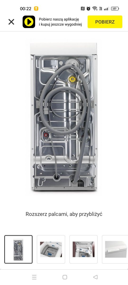Sprzedam pralkę Electrolux